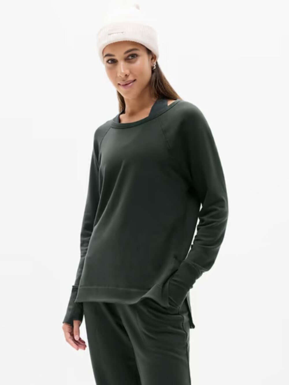 Athleta Coaster Luxe Recovery Sweatshirt